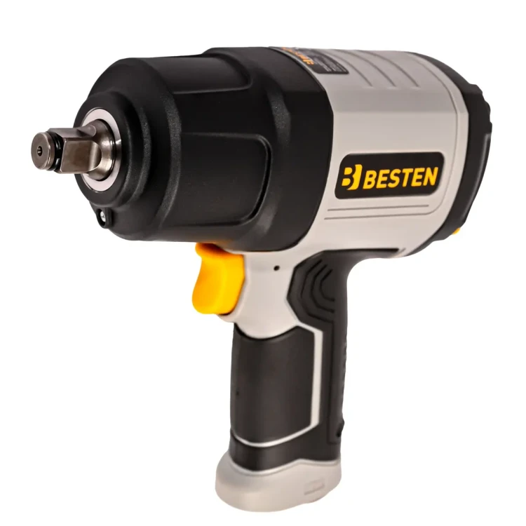 Pneumatický rázový utahovák 1/2″ BESTEN BE0002884, 1650 Nm, Twin Hammer, s přepínačem