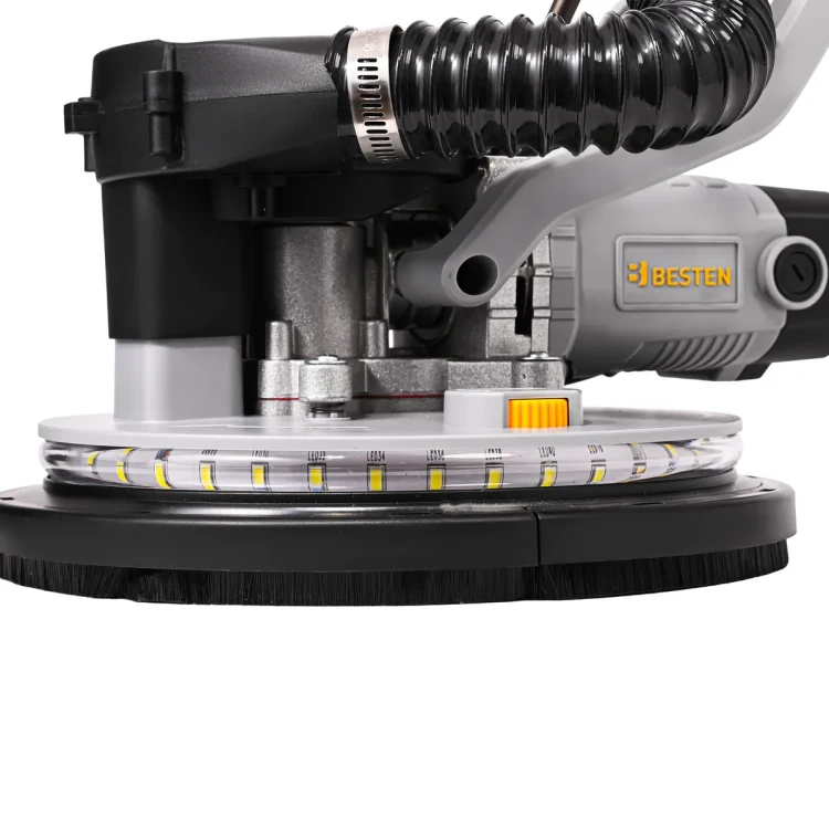 Bruska na stěny a stropy se sádrokartonem, LED 360°, teleskop 150–200 cm BESTEN BE-2906