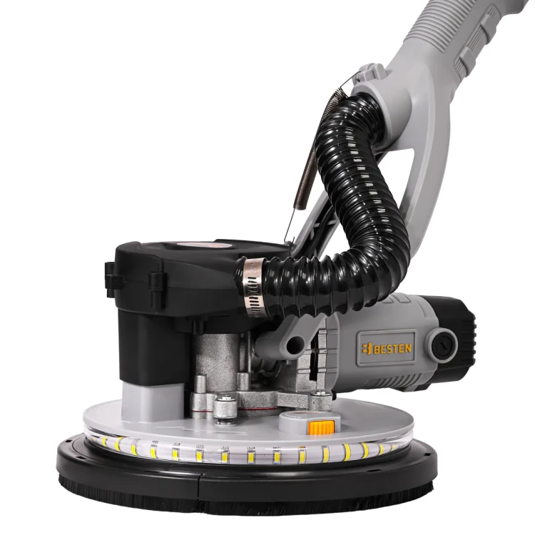 Bruska na stěny a stropy se sádrokartonem, LED 360°, teleskop 150–200 cm BESTEN BE-2906