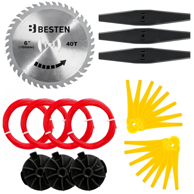 Zestaw Kosiarka akumulatorowa 43cm BE-2918 + Podkaszarka akumulatorowa BE-2870