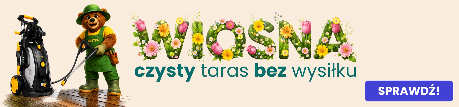  narzędzia ogrodowe,Myjka ciśnieniowa 1600W 135 bar zestaw PRO BESTEN BE-2914, Myjka ciśnieniowa 2400W 180 bar, zestaw PRO BESTEN BE-2913