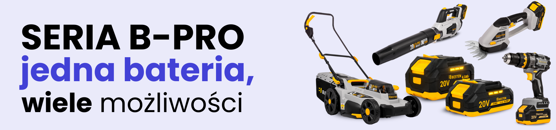 Seria BESTEN B-PRO, elektronarzędzia